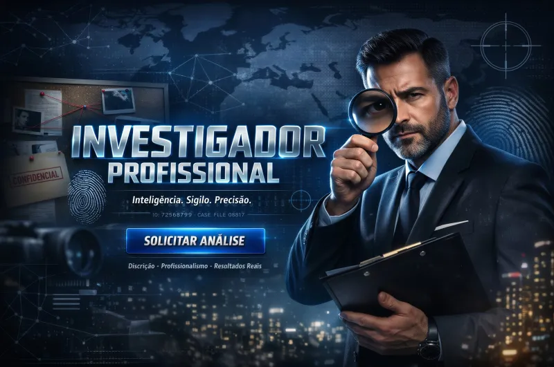 FORMAÇÃO DE INVESTIGADOR PROFISSIONAL / PARTICULAR